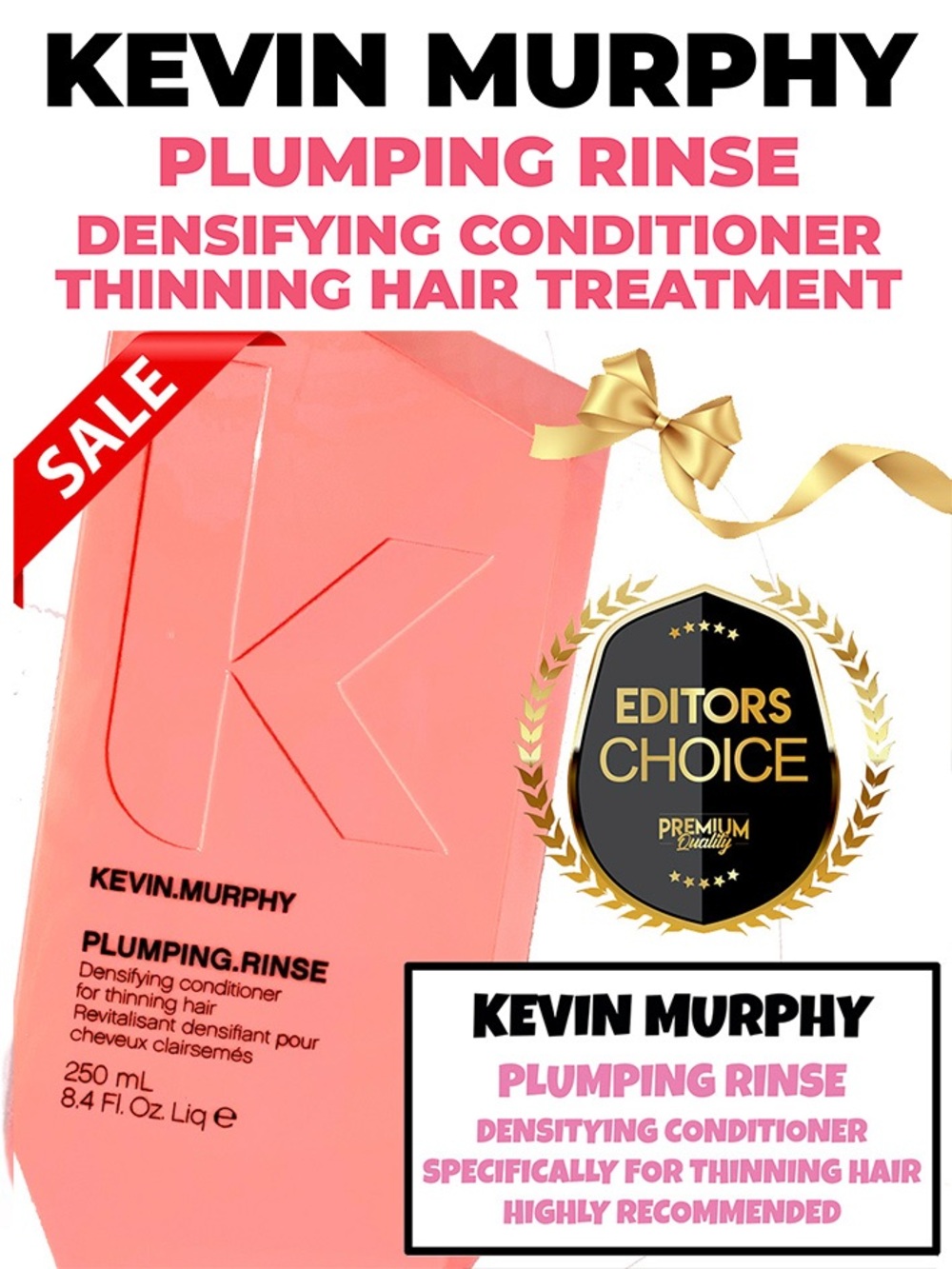 KEVIN MURPHY Plumping Rinse Density Conditioner For Thinning Hair